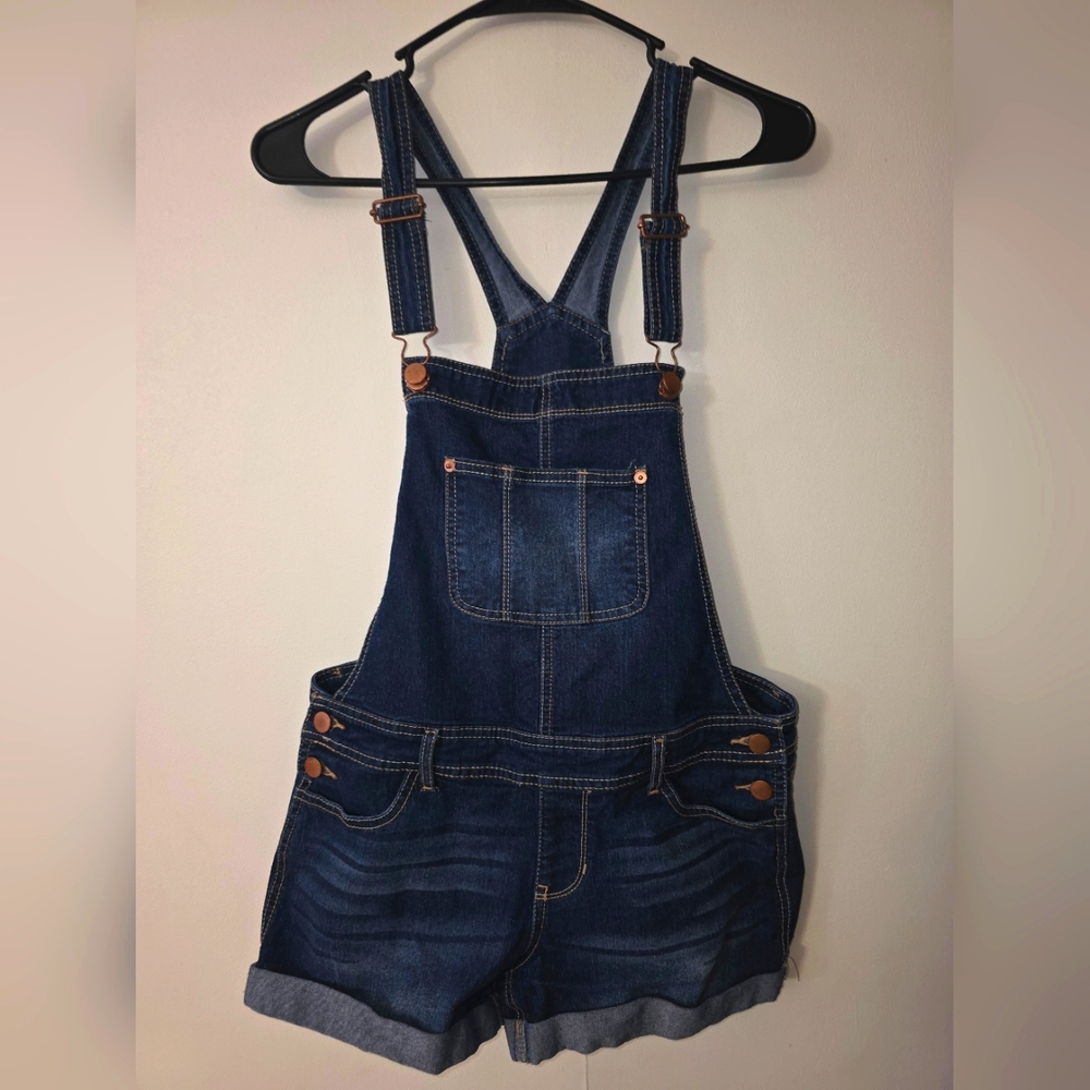 NOBO Relaxed Fit Denim Overalls - Juniors M